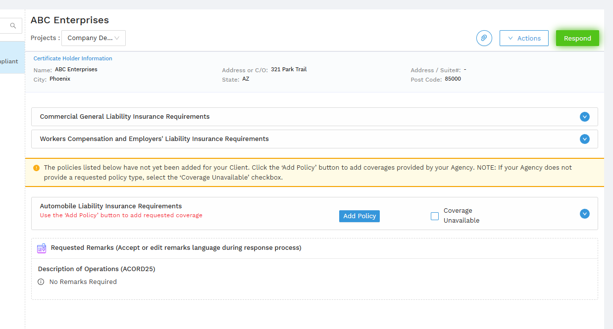 How Do I Respond to an Open Request in Certificial? – Certificial